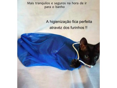 Saco de Contenção para felinos - Fêmeas e Machos